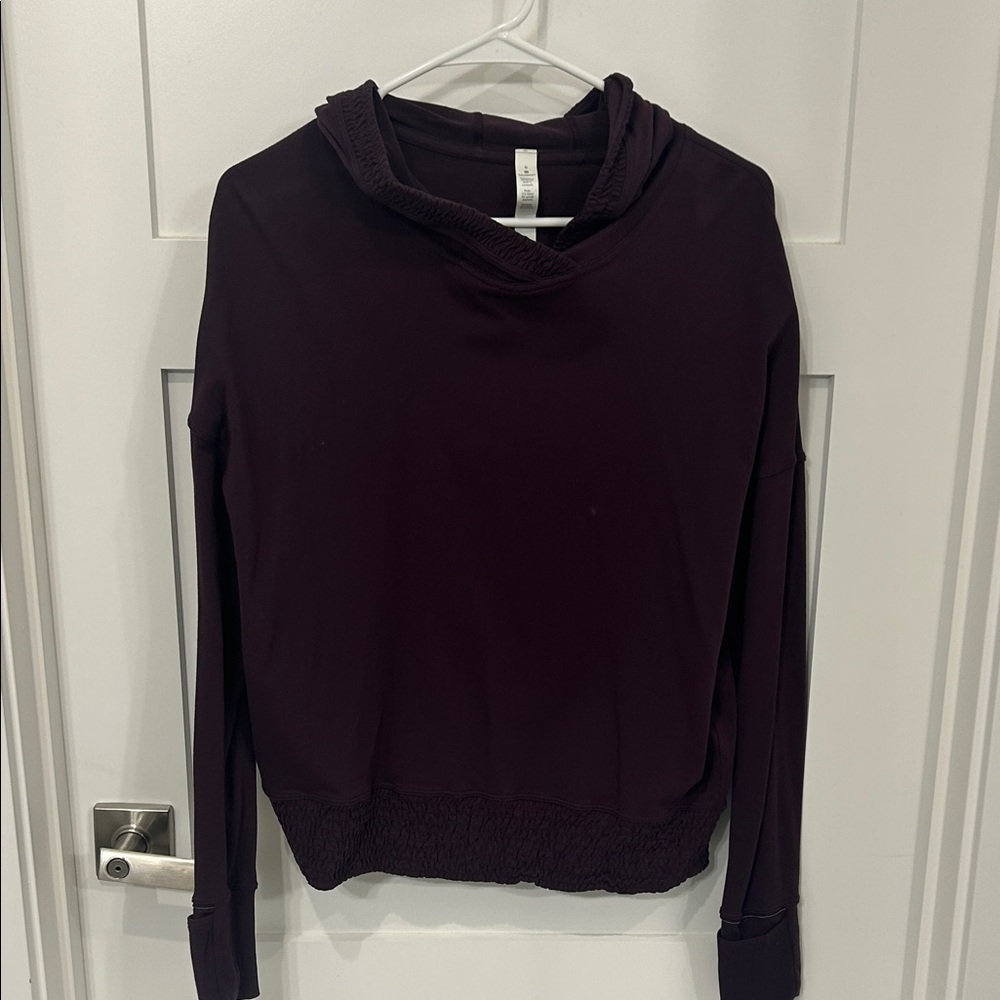 Lululemon Athletica Plum Long Sleeve Top